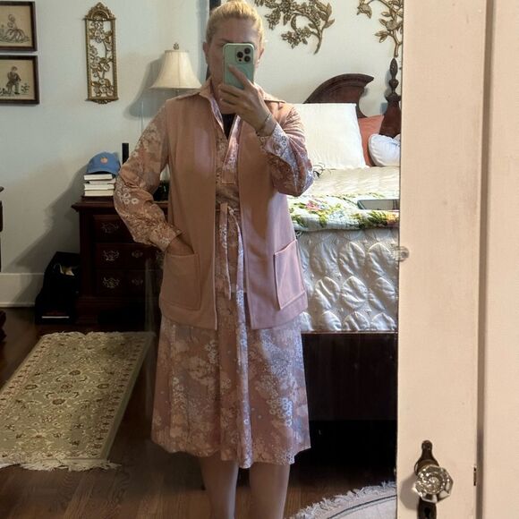 Vintage 70s homemade/handmade mix and match 5 piece knit polyester outfit - Picture 3 of 13